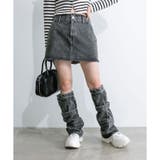 スミクロ | フリンジデニムミニスカート | RMAF NICE CLAUP / OLIVE des OLIVE