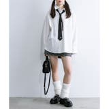 ネクタイ付きチュニックシャツ | RMAF NICE CLAUP / OLIVE des OLIVE | 詳細画像10