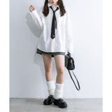 ネクタイ付きチュニックシャツ | RMAF NICE CLAUP / OLIVE des OLIVE | 詳細画像11