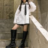 ネクタイ付きチュニックシャツ | RMAF NICE CLAUP / OLIVE des OLIVE | 詳細画像5