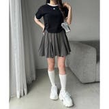 【OLIVE des OLIVE】ボリュームカットミニスカート | NICE CLAUP / OLIVE des OLIVE OUTLET | 詳細画像18