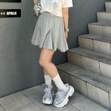 【OLIVE des OLIVE】ボリュームカットミニスカート | NICE CLAUP / OLIVE des OLIVE OUTLET | 詳細画像4
