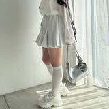 オートミール | 【OLIVE des OLIVE】ボリュームカットミニスカート | NICE CLAUP / OLIVE des OLIVE OUTLET