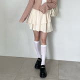 アイボリー | パンツレイヤードフレアミニスカート | RMAF NICE CLAUP / OLIVE des OLIVE