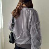 チュール重ねゆったりカーディガン | RMAF NICE CLAUP / OLIVE des OLIVE | 詳細画像11