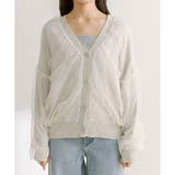 チュール重ねゆったりカーディガン | RMAF NICE CLAUP / OLIVE des OLIVE | 詳細画像20