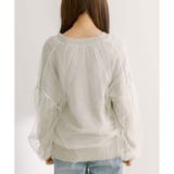 チュール重ねゆったりカーディガン | RMAF NICE CLAUP / OLIVE des OLIVE | 詳細画像22