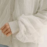 チュール重ねゆったりカーディガン | RMAF NICE CLAUP / OLIVE des OLIVE | 詳細画像25