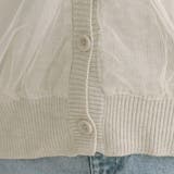 チュール重ねゆったりカーディガン | RMAF NICE CLAUP / OLIVE des OLIVE | 詳細画像26