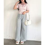【OLIVE des OLIVE】肩リボンレイヤードリブニット | NICE CLAUP / OLIVE des OLIVE　OUTLET | 詳細画像18 