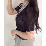 【OLIVE des OLIVE】肩リボンレイヤードリブニット | NICE CLAUP / OLIVE des OLIVE　OUTLET | 詳細画像21 