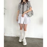 【OLIVE des OLIVE】肩リボンレイヤードリブニット | NICE CLAUP / OLIVE des OLIVE　OUTLET | 詳細画像5 