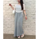 サックス | テレコキャミワンピ+シアトップ | RMAF NICE CLAUP / OLIVE des OLIVE