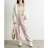 【OLIVE des OLIVE】ブークレ起毛ショートカーデ | NICE CLAUP / OLIVE des OLIVE　OUTLET | 詳細画像4 
