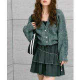 【OLIVE des OLIVE】ブークレ起毛ショートカーデ | NICE CLAUP / OLIVE des OLIVE　OUTLET | 詳細画像7 