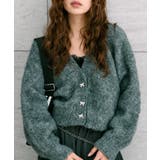 【OLIVE des OLIVE】ブークレ起毛ショートカーデ | NICE CLAUP / OLIVE des OLIVE　OUTLET | 詳細画像8 