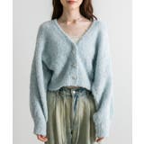 【OLIVE des OLIVE】ブークレ起毛ショートカーデ | NICE CLAUP / OLIVE des OLIVE　OUTLET | 詳細画像17 