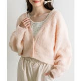 【OLIVE des OLIVE】ブークレ起毛ショートカーデ | NICE CLAUP / OLIVE des OLIVE　OUTLET | 詳細画像24 