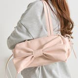 ピンク | 【OLIVE des OLIVE】リボンスクエアボストン | NICE CLAUP / OLIVE des OLIVE　OUTLET