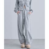 花柄 | 【OLIVE des OLIVE】ファー付きスウェットパンツ | NICE CLAUP / OLIVE des OLIVE　OUTLET