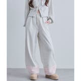 オートミール | 【OLIVE des OLIVE】ファー付きスウェットパンツ | NICE CLAUP / OLIVE des OLIVE　OUTLET