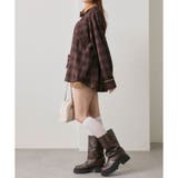 【OLIVE des OLIVE】配色カラービッグシャツ | NICE CLAUP / OLIVE des OLIVE　OUTLET | 詳細画像7 