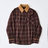 【OLIVE des OLIVE】配色カラービッグシャツ | NICE CLAUP / OLIVE des OLIVE　OUTLET | 詳細画像2 