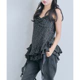 花柄 | 【OLIVE des OLIVE】フリルチュニックキャミ | NICE CLAUP / OLIVE des OLIVE OUTLET