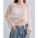 【OLIVE des OLIVE】ドロストニット | NICE CLAUP / OLIVE des OLIVE　OUTLET | 詳細画像1 