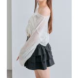 【OLIVE des OLIVE】ドロストニット | NICE CLAUP / OLIVE des OLIVE　OUTLET | 詳細画像4 