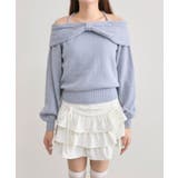 【OLIVE des OLIVE】リボンオフショルニット | NICE CLAUP / OLIVE des OLIVE　OUTLET | 詳細画像27 