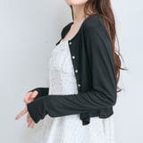 【OLIVE des OLIVE】スナップボタンシアカーデ | NICE CLAUP / OLIVE des OLIVE　OUTLET | 詳細画像30 