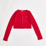 【OLIVE des OLIVE】スナップボタンシアカーデ | NICE CLAUP / OLIVE des OLIVE　OUTLET | 詳細画像2 