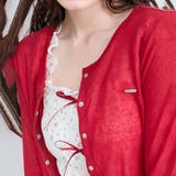 【OLIVE des OLIVE】スナップボタンシアカーデ | NICE CLAUP / OLIVE des OLIVE　OUTLET | 詳細画像4 