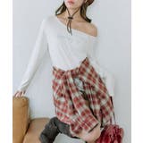 【OLIVE des OLIVE】タイ付ワンショルトップス | NICE CLAUP / OLIVE des OLIVE　OUTLET | 詳細画像3 