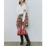 【OLIVE des OLIVE】タイ付ワンショルトップス | NICE CLAUP / OLIVE des OLIVE　OUTLET | 詳細画像5 