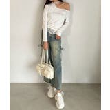 【OLIVE des OLIVE】タイ付ワンショルトップス | NICE CLAUP / OLIVE des OLIVE　OUTLET | 詳細画像7 