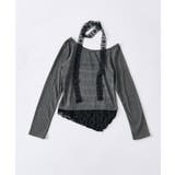 【OLIVE des OLIVE】タイ付ワンショルトップス | NICE CLAUP / OLIVE des OLIVE　OUTLET | 詳細画像12 