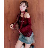 【OLIVE des OLIVE】タイ付ワンショルトップス | NICE CLAUP / OLIVE des OLIVE　OUTLET | 詳細画像17 