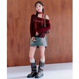 【OLIVE des OLIVE】タイ付ワンショルトップス | NICE CLAUP / OLIVE des OLIVE　OUTLET | 詳細画像18 