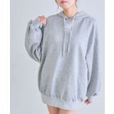 トップグレー | 【OLIVE des OLIVE】ゆるたぽパーカー | NICE CLAUP / OLIVE des OLIVE OUTLET