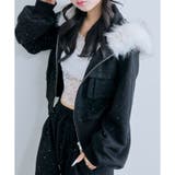 ブラック | 【OLIVE des OLIVE】ZIPパーカー | NICE CLAUP / OLIVE des OLIVE　OUTLET