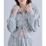 花柄 | 【OLIVE des OLIVE】ZIPパーカー | NICE CLAUP / OLIVE des OLIVE　OUTLET