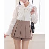 【OLIVE des OLIVE】ボックスプリーツスカパン | NICE CLAUP / OLIVE des OLIVE　OUTLET | 詳細画像3 