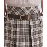 【OLIVE des OLIVE】合皮ベルト付きプリーツスカート | NICE CLAUP / OLIVE des OLIVE OUTLET | 詳細画像23