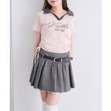 【OLIVE des OLIVE】ベルト付きタックフレアスカート | NICE CLAUP / OLIVE des OLIVE OUTLET | 詳細画像8