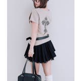 【OLIVE des OLIVE】ベルト付きタックフレアスカート | NICE CLAUP / OLIVE des OLIVE OUTLET | 詳細画像16