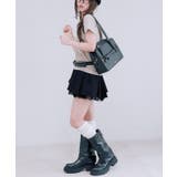 【OLIVE des OLIVE】ベルト付きタックフレアスカート | NICE CLAUP / OLIVE des OLIVE OUTLET | 詳細画像18
