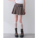 【OLIVE des OLIVE】ベルト付きタックフレアスカート | NICE CLAUP / OLIVE des OLIVE OUTLET | 詳細画像21