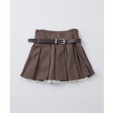 【OLIVE des OLIVE】ベルト付きタックフレアスカート | NICE CLAUP / OLIVE des OLIVE OUTLET | 詳細画像22